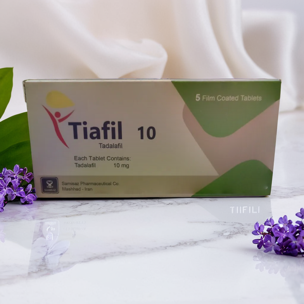 Original Tiafil 10mg (Tadal-@-fil) | Iran Imported Pack of 5 T@bs