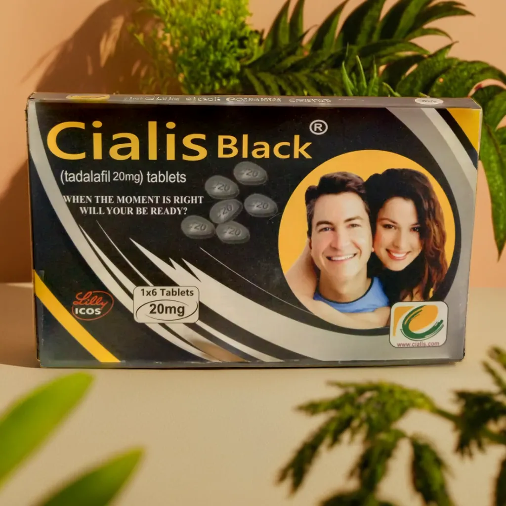 Ci@lis Black 20mg | Pack of 6 T@bs