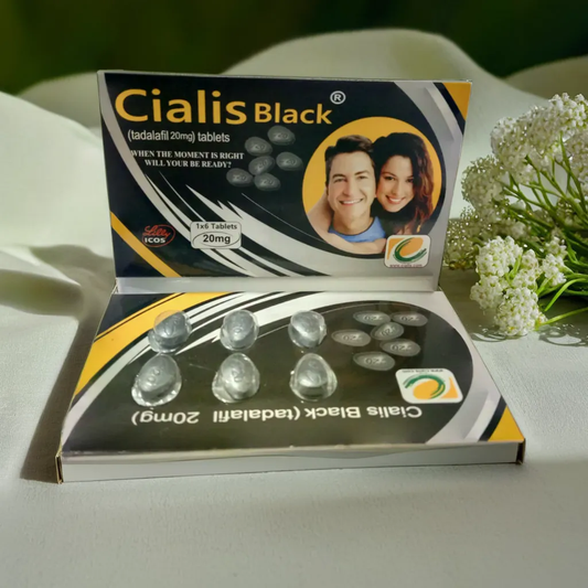 Ci@lis Black 20mg | Pack of 6 T@bs