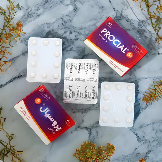 Irani Procial 5mg | Pack of  30 T@bs (C-5 Alternative).