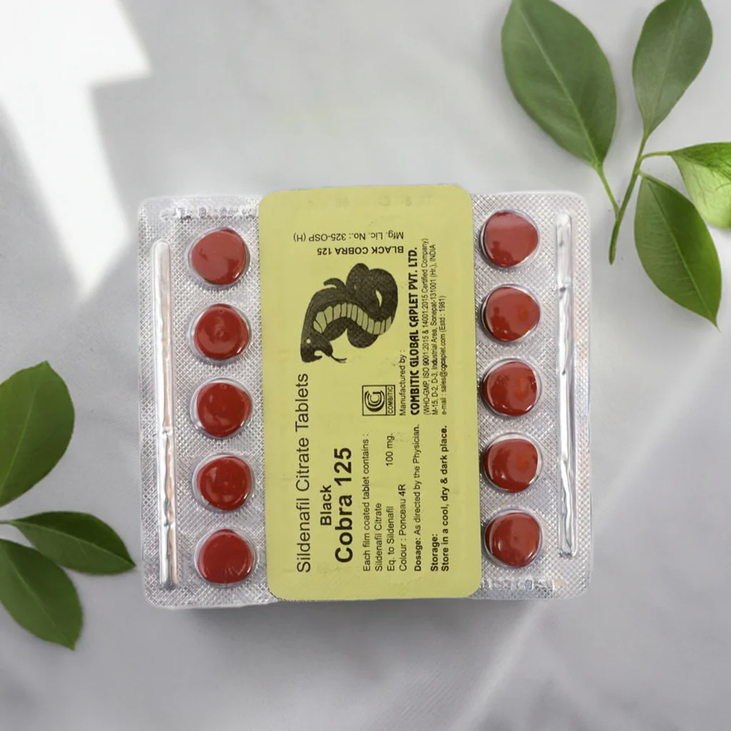 Original Bl@ck C0bra 125 | Pack of 5 Tabs